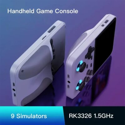 Retro Handheld Game Console D007 PLUS  3.5 Inch Screen RK3326 Linux OS 16000 Games Emulator for PS1/PSP/DC/N64/ - Image 2