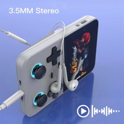 Retro Handheld Game Console D007 PLUS  3.5 Inch Screen RK3326 Linux OS 16000 Games Emulator for PS1/PSP/DC/N64/ - Image 4