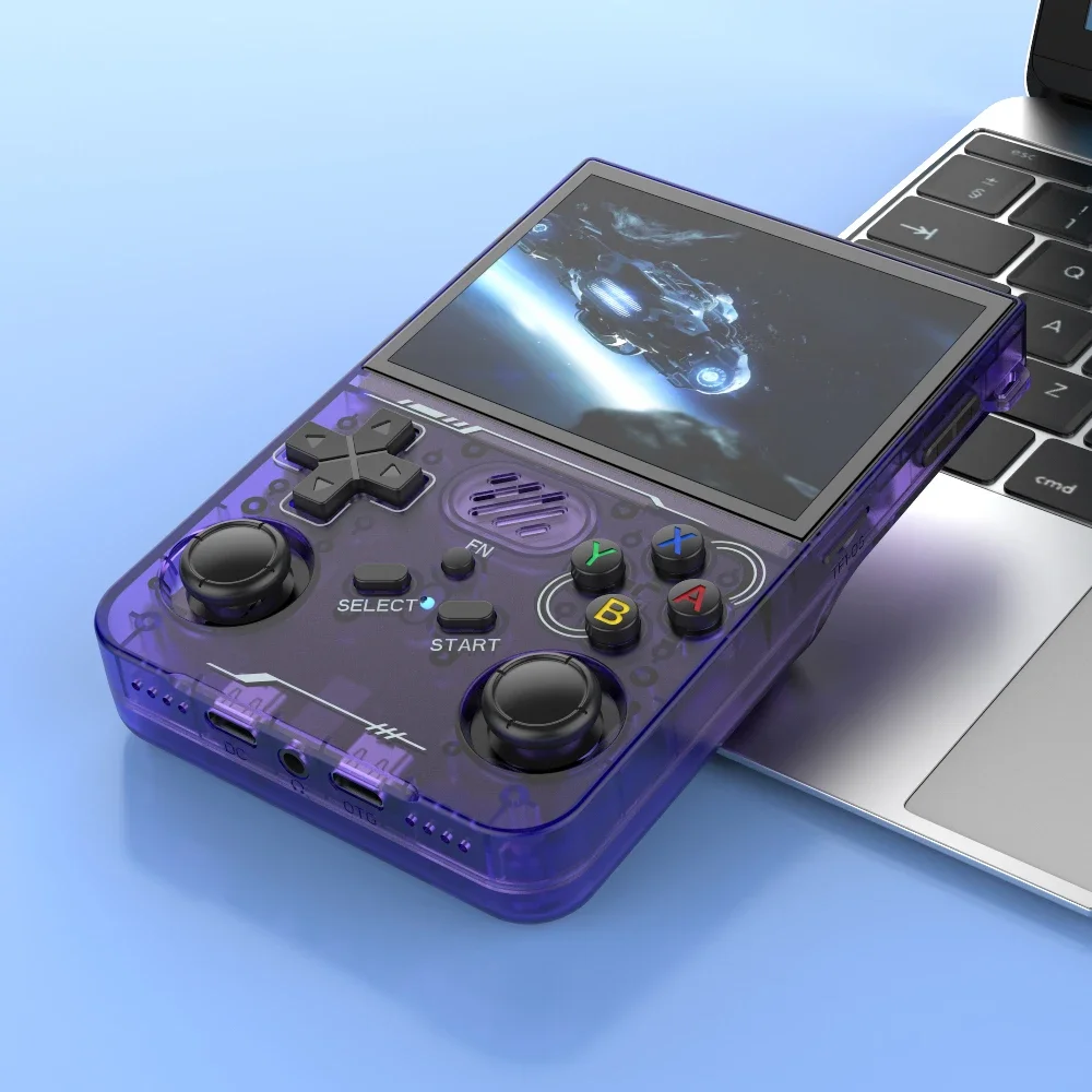 R36XX Game Console Mini Pocket Handheld Game Player 3.5'' IPS Portable Retro Linux Game Consola 128GB 15000+ Games