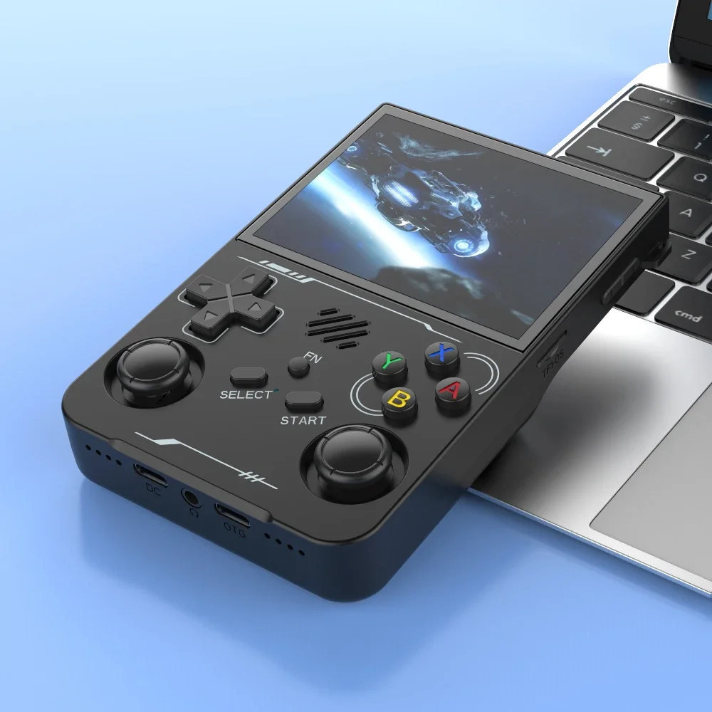 R36XX Game Console Mini Pocket Handheld Game Player 3.5'' IPS Portable Retro Linux Game Consola 128GB 15000+ Games