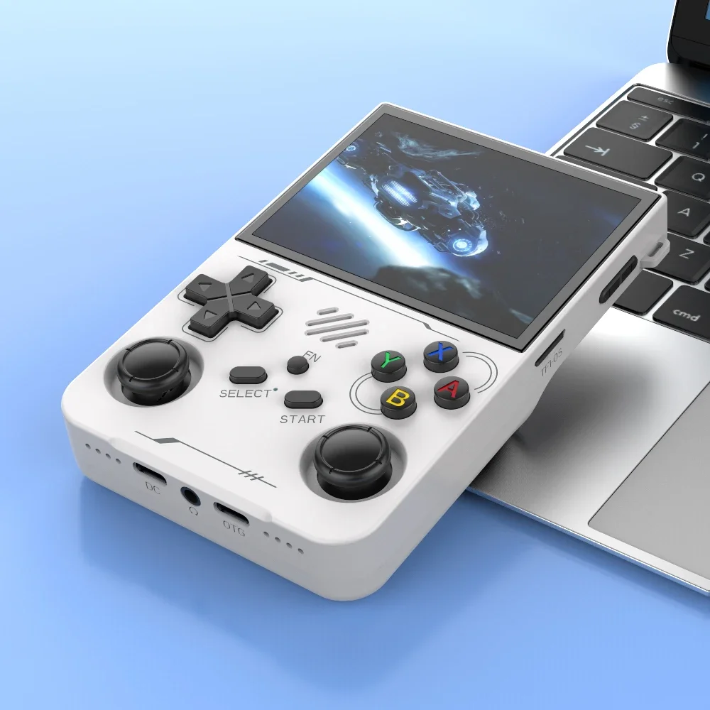 R36XX Game Console Mini Pocket Handheld Game Player 3.5'' IPS Portable Retro Linux Game Consola 128GB 15000+ Games