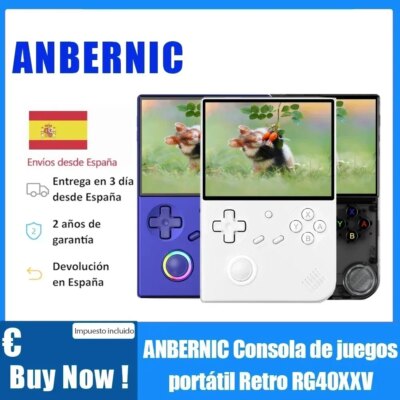 ANBERNIC RG 40XXV 64-bit Linux Retro Portable Gaming Console , 4.0-inch IPS Screen, Supports 5G WiFi, Bluetooth, HD Output