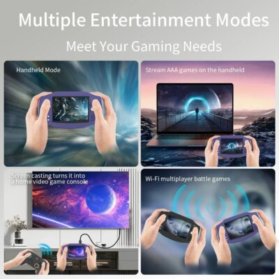 ANBERNIC -Retro Handheld Game Console RG34XX 64 Bit Linux System IPS Screen 3.4 Inch Game Player Gift for Kids - Image 4