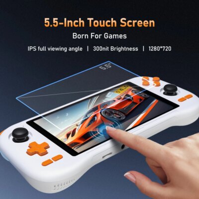 K56 Handheld Game Console 5.5'' IPS Touch Screen With 50+  Emulators Up To 27000+ Retro Games For DC/MAME/SS/Arcade/3DS/PSX/PSP - Image 2