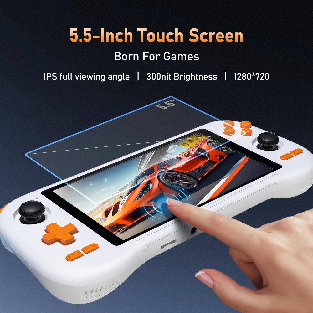 K56 Handheld Game Console 5.5'' IPS Touch Screen With 50+ Emulators Up To 27000+ Retro Games For DC/MAME/SS/Arcade/3DS/PSX/PSP K56 Handheld Game Console 5.5'' IPS Touch Screen With 50+ Emulators Up To 27000+ Retro Games For DC/MAME/SS/Arcade/3DS/PSX/PSP