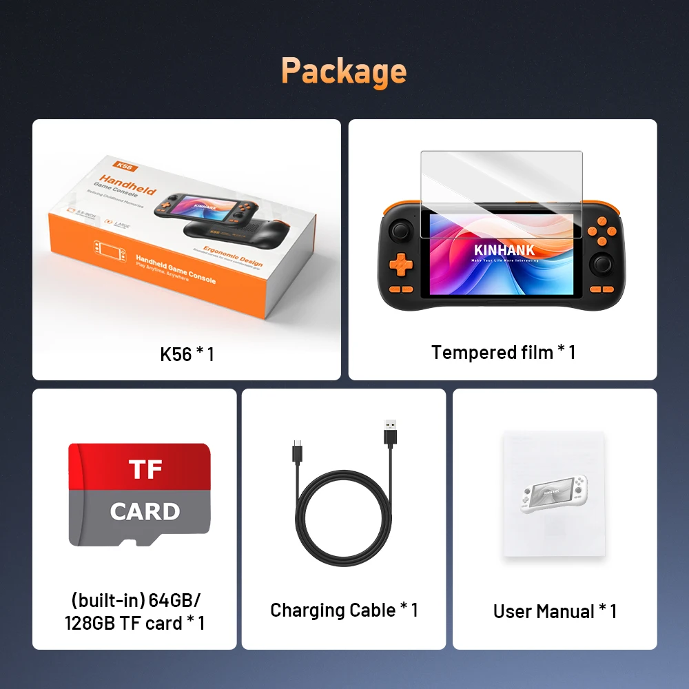 K56 Handheld Game Console 5.5'' IPS Touch Screen With 50+ Emulators Up To 27000+ Retro Games For DC/MAME/SS/Arcade/3DS/PSX/PSP K56 Handheld Game Console 5.5'' IPS Touch Screen With 50+ Emulators Up To 27000+ Retro Games For DC/MAME/SS/Arcade/3DS/PSX/PSP