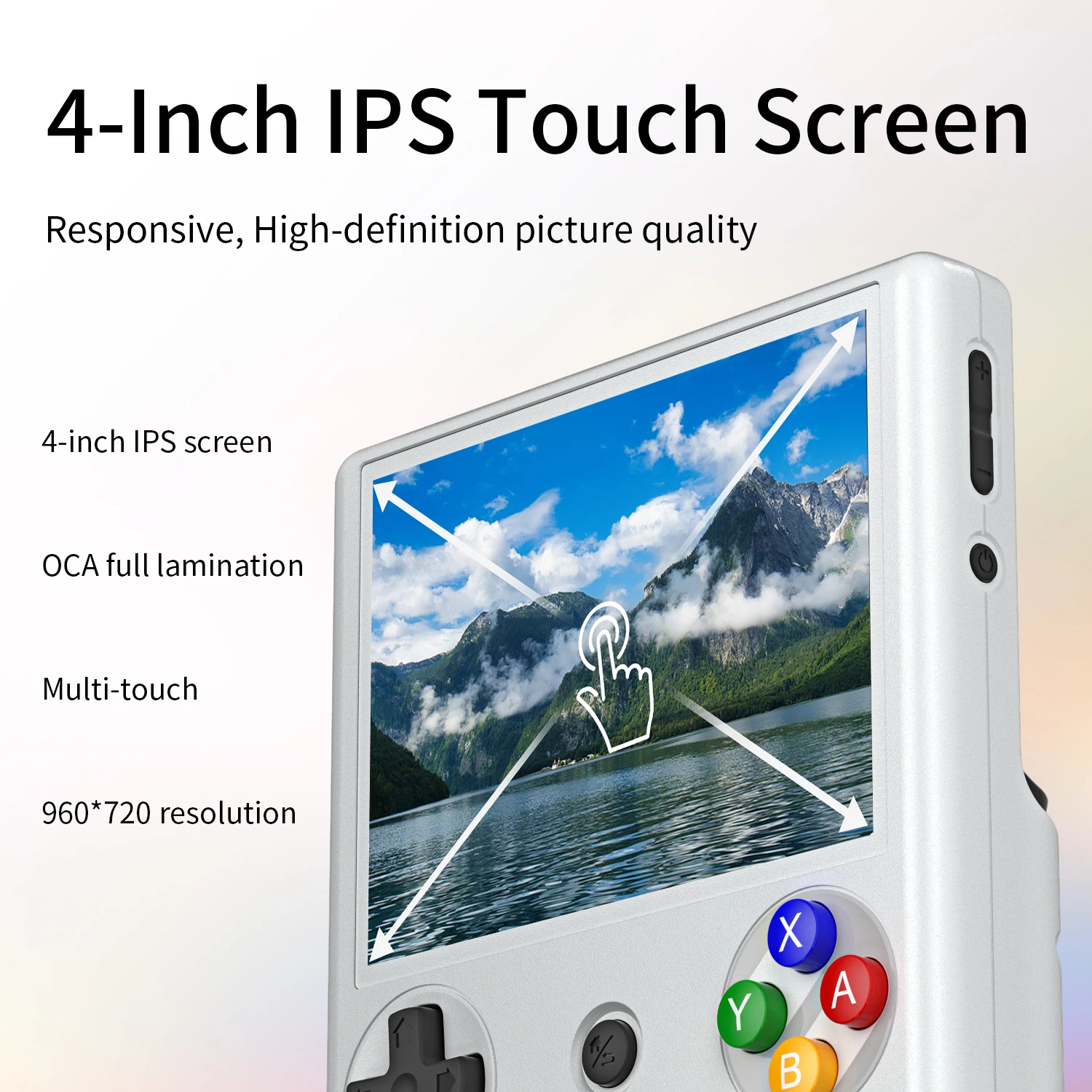 ‌ANBERNIC RG406V Portable Retro Gaming Console - 4-inch IPS Multi-Touch Display, Android 13, 1080p DP Output & FOTA Upgrades