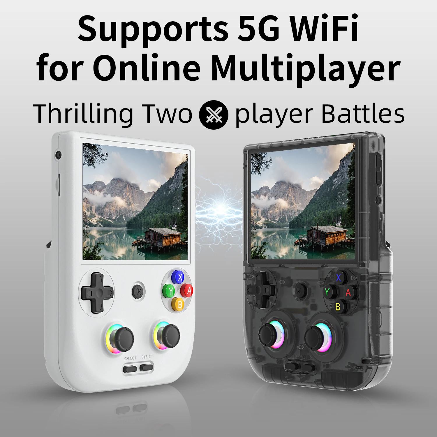 ‌ANBERNIC RG406V Portable Retro Gaming Console - 4-inch IPS Multi-Touch Display, Android 13, 1080p DP Output & FOTA Upgrades