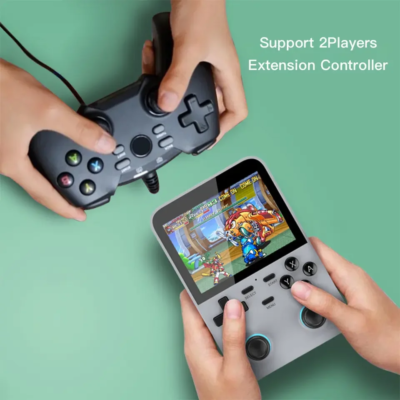 D007 PLUS  Retro Handheld Game Console 3.5 Inch Screen RK3326 Linux OS 16000 Games Emulator for PS1/PSP/DC/N64/ - Image 3