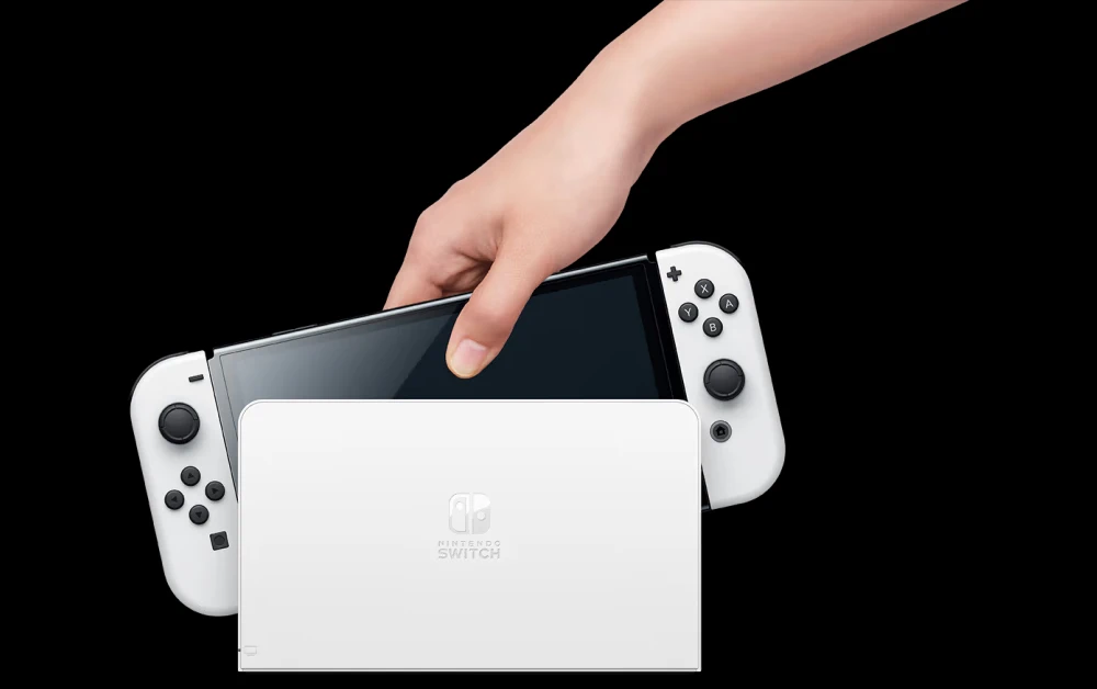 Nintendo Switch OLED Game Console 64GB White / Blue Red Set 7 Inch Touch Screen and 3 Game Modes Famicom Nintendo Switch OLED Game Console 64GB White / Blue Red Set 7 Inch Touch Screen and 3 Game Modes Famicom