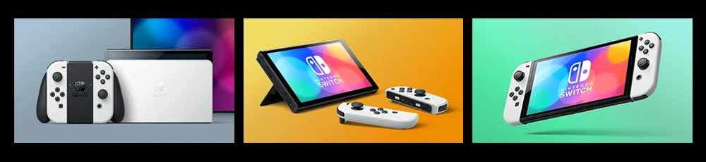 Nintendo Switch OLED Game Console 64GB White / Blue Red Set 7 Inch Touch Screen and 3 Game Modes Famicom Nintendo Switch OLED Game Console 64GB White / Blue Red Set 7 Inch Touch Screen and 3 Game Modes Famicom