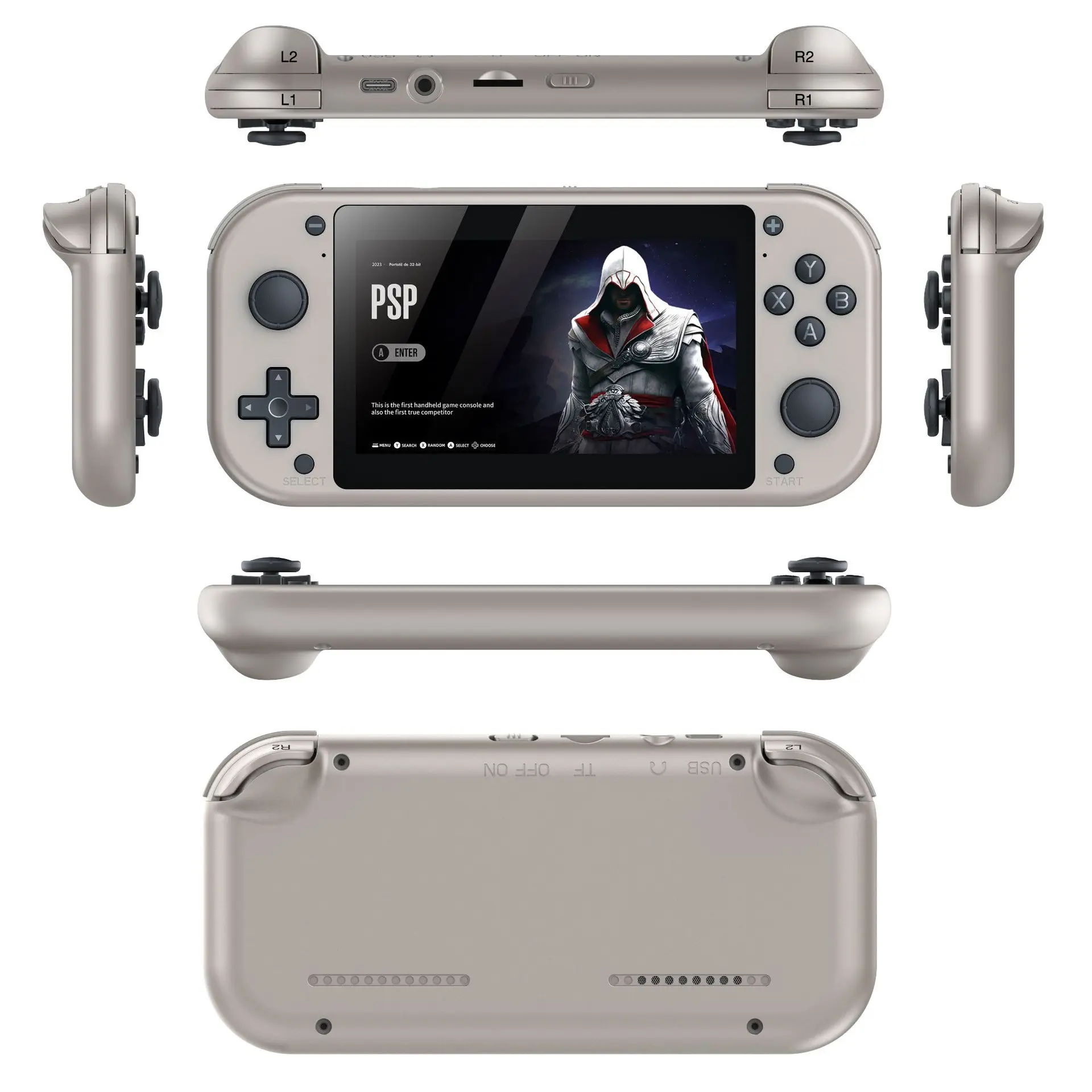 M17 Handheld Video Game Console 64G 128G Open Source Linux System 4.3inch Screen Portable Pocket Video Player Retro Gaming Conso