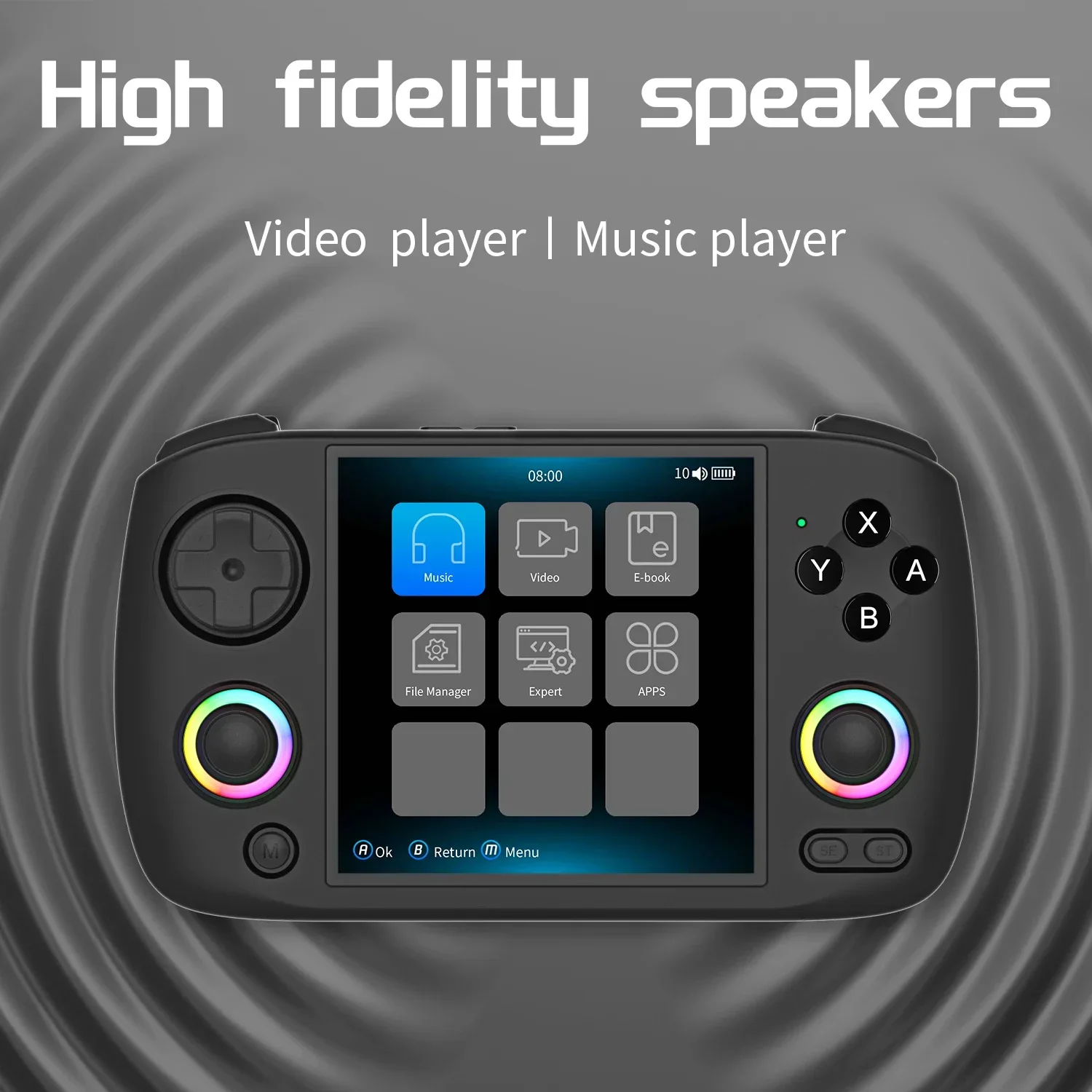 ANBERNIC RG Cube XX Handheld Game Console 3.95 Inch HDMI TV Connect WiFi Pairing Birthday Gift ANBERNIC RG Cube XX Handheld Game Console 3.95 Inch HDMI TV Connect WiFi Pairing Birthday Gift