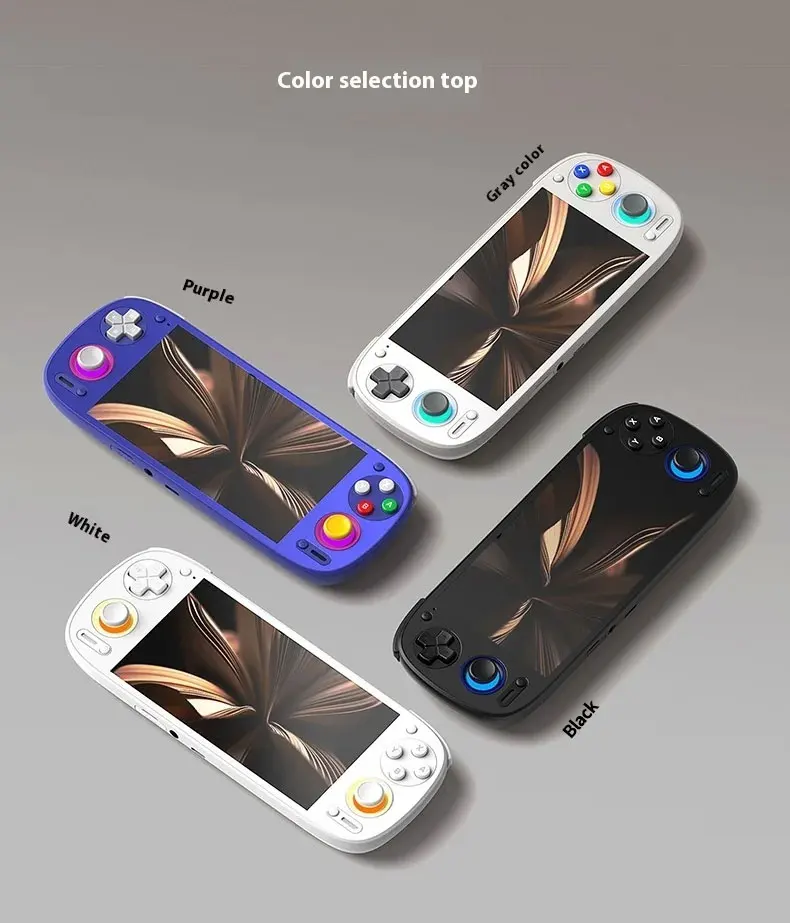 Retroid Pocket 5 Handheld Game Console 5 5 Inch Oled HD Screen SD865 5000mAh Android 13 Retro Gaming