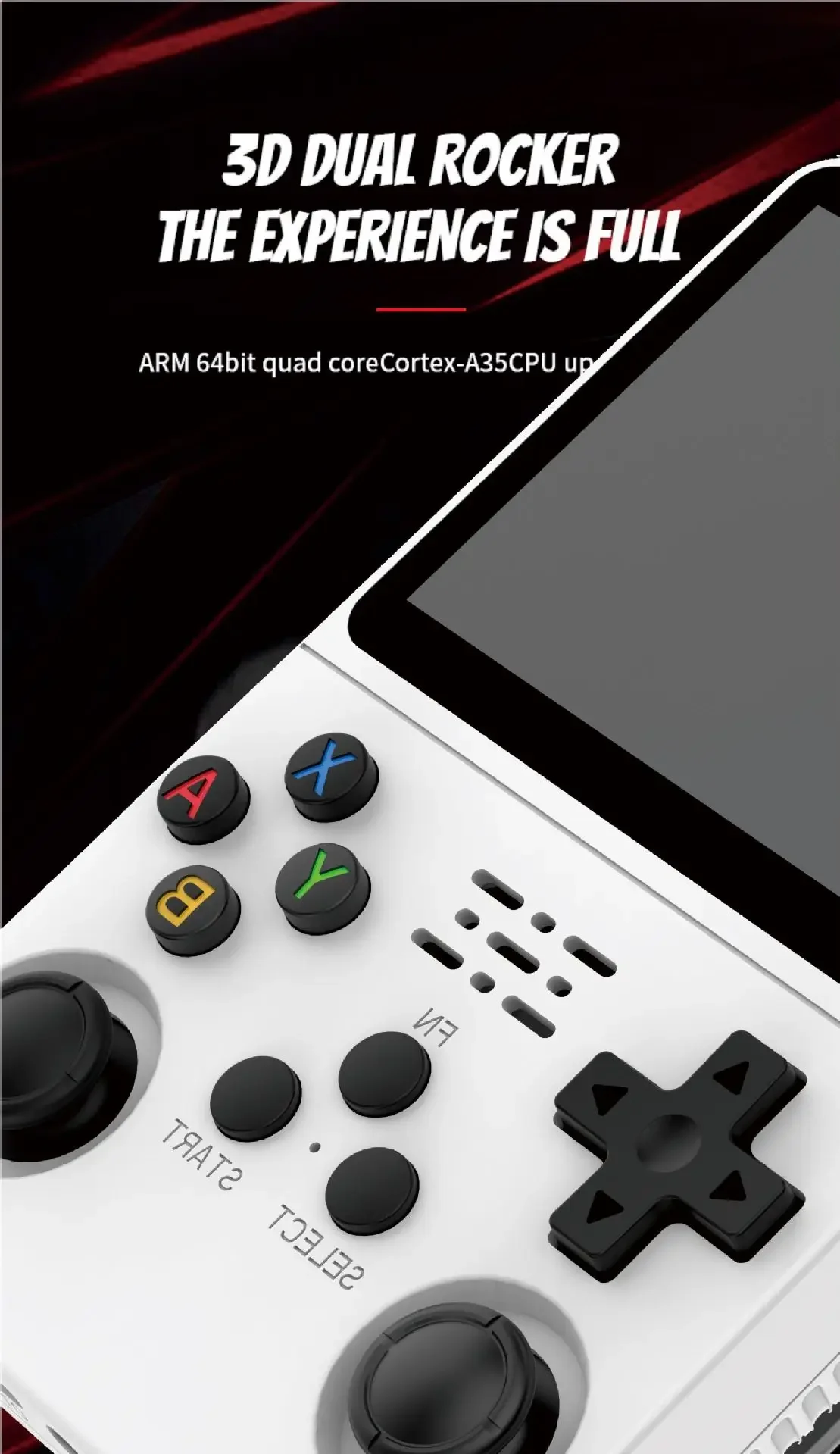 128GB R36S Retro Handheld Video Game Console Linux System 3.5 Inch IPS Screen Portable Pocket Video Player 64GB Games Boy Gift