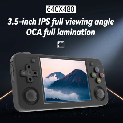 ANBERNIC RG35XX H Handheld Game Console Linux 3.5 inch IPS Screen H700 Retro Video Games Player 3300mAh 64G 5528 Classic Games - Image 2