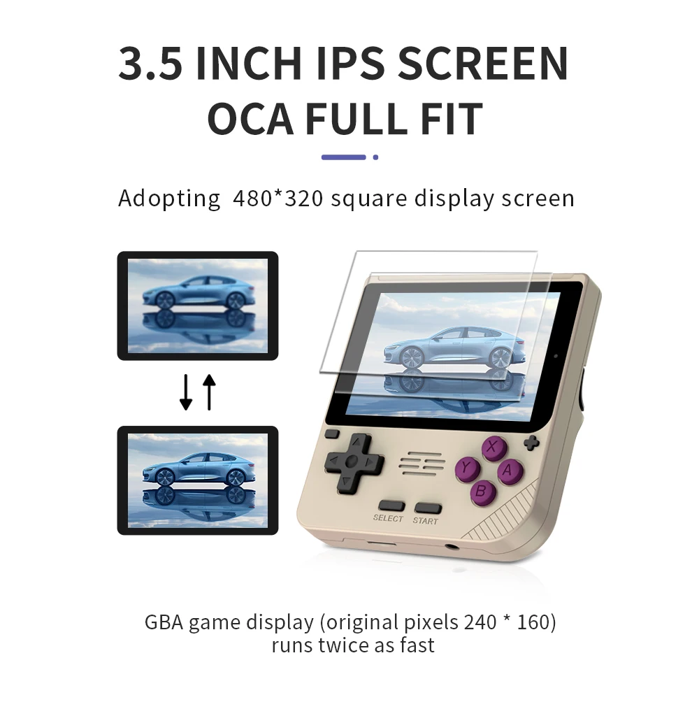 New POWKIDDY V10 Handheld Game Console 3.5 Inch 480*320 IPS OCA Full Screen Retro Opendinglinux Handhelds Cheap Children's Gifts New POWKIDDY V10 Handheld Game Console 3.5 Inch 480*320 IPS OCA Full Screen Retro Opendinglinux Handhelds Cheap Children's Gifts
