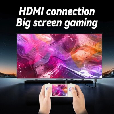 ANBERNIC RG28XX Handheld Game Console 2.83-inch 640*480 IPS Screen Linux System 3100mAh Support TV-HDMI-Output 64G 5000+ Games - Image 6