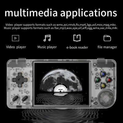ANBERNIC RG28XX Handheld Game Console 2.83-inch 640*480 IPS Screen Linux System 3100mAh Support TV-HDMI-Output 64G 5000+ Games - Image 5
