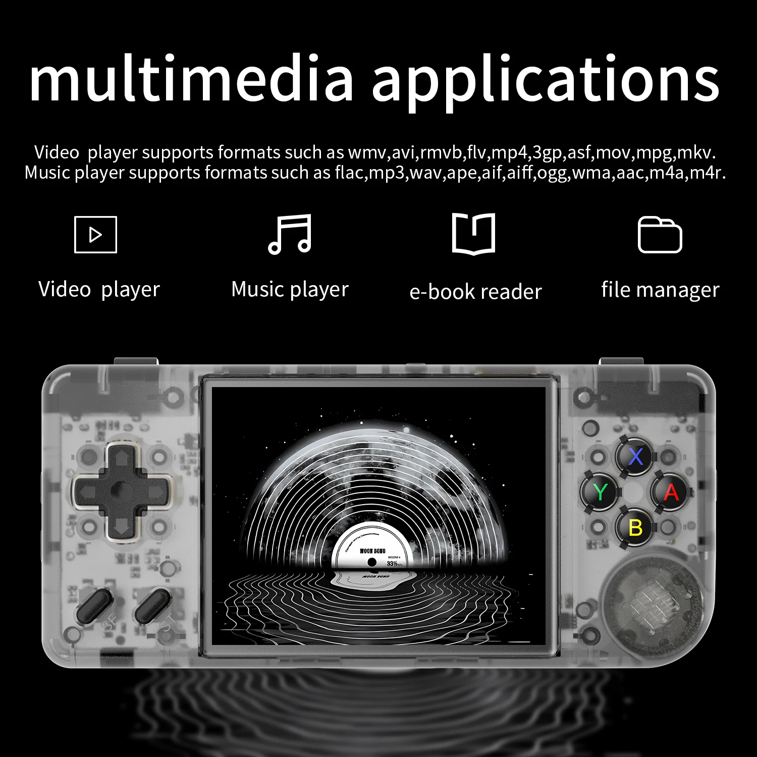 ANBERNIC RG28XX Handheld Game Console 2.83-inch 640*480 IPS Screen Linux System 3100mAh Support TV-HDMI-Output 64G 5000+ Games ANBERNIC RG28XX Handheld Game Console 2.83-inch 640*480 IPS Screen Linux System 3100mAh Support TV-HDMI-Output 64G 5000+ Games