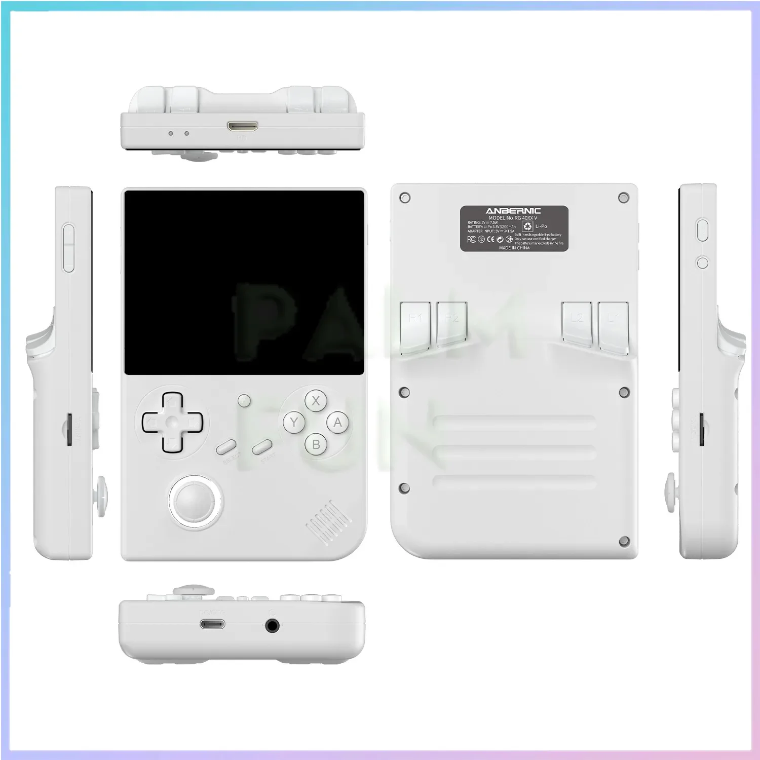 RG40XXV Retro Handheld Game Console 4.0 Inch 640*480 Screen Linux System 5G WiFi Bluetooth HDMI TV Output Video Game Player