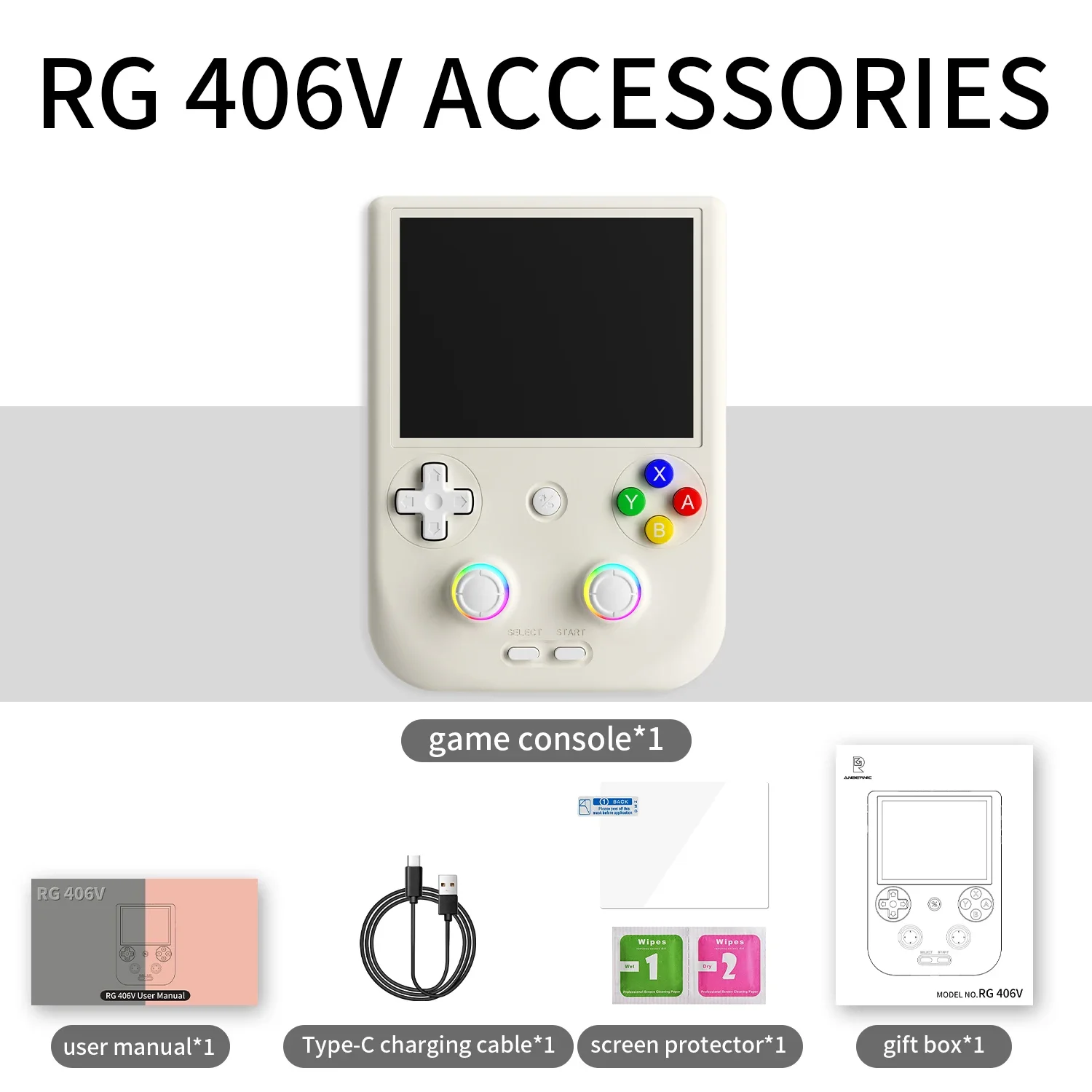 ANBERNIC RG406V Retro Handheld Game Console 4