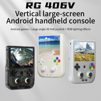 ANBERNIC RG406V Retro Handheld Game Console 4" IPS Multi-Touch Screen Android 13 Retro Games Player with DP FOTA 1080p Upgrade - Image 2