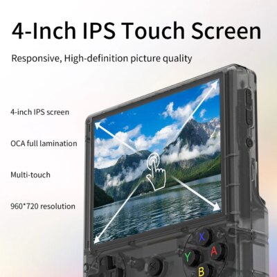 ANBERNIC RG406V Retro Handheld Game Console 4" IPS Multi-Touch Screen Android 13 Retro Games Player with DP FOTA 1080p Upgrade - Image 5