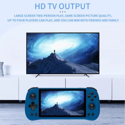 POWKIDDY X55 5.5 INCH 1280*720 IPS Screen RK3566 Handheld Game Console Open-Source Retro Console Children's gifts - Image 4