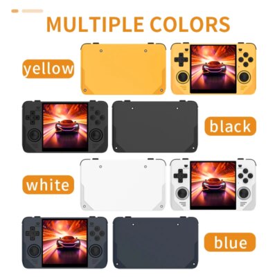 POWKIDDY RGB30 Yellow 720*720 4 Inch Ips Screen Built-in WIFI RK3566 Open-Source Retro Handheld Game Console Children's Gifts - Image 5