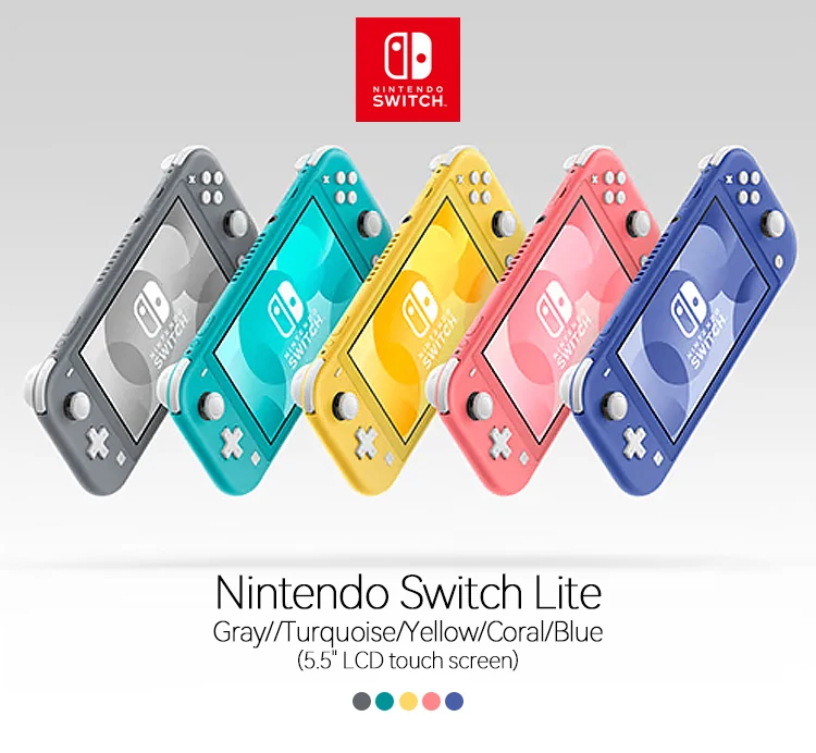Nintendo Switch Lite Nintendo Switch Handheld Game Console 32G Internal Storage 5.5 inch LCD Touch Screen Bluetooth 4.1 Coral Nintendo Switch Lite Nintendo Switch Handheld Game Console 32G Internal Storage 5.5 inch LCD Touch Screen Bluetooth 4.1 Coral