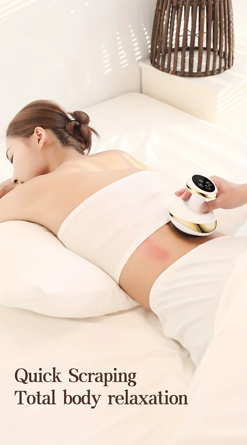 Electric Massage Meridian Brush Universal Body Dredging Cupping Scraping Instrument Abdominal And Back Massager For Home Electric Massage Meridian Brush Universal Body Dredging Cupping Scraping Instrument Abdominal And Back Massager For Home