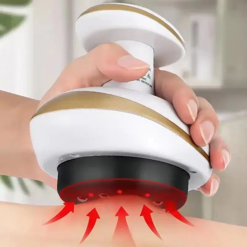 Electric Massage Meridian Brush Universal Body Dredging Cupping Scraping Instrument Abdominal And Back Massager For Home Electric Massage Meridian Brush Universal Body Dredging Cupping Scraping Instrument Abdominal And Back Massager For Home