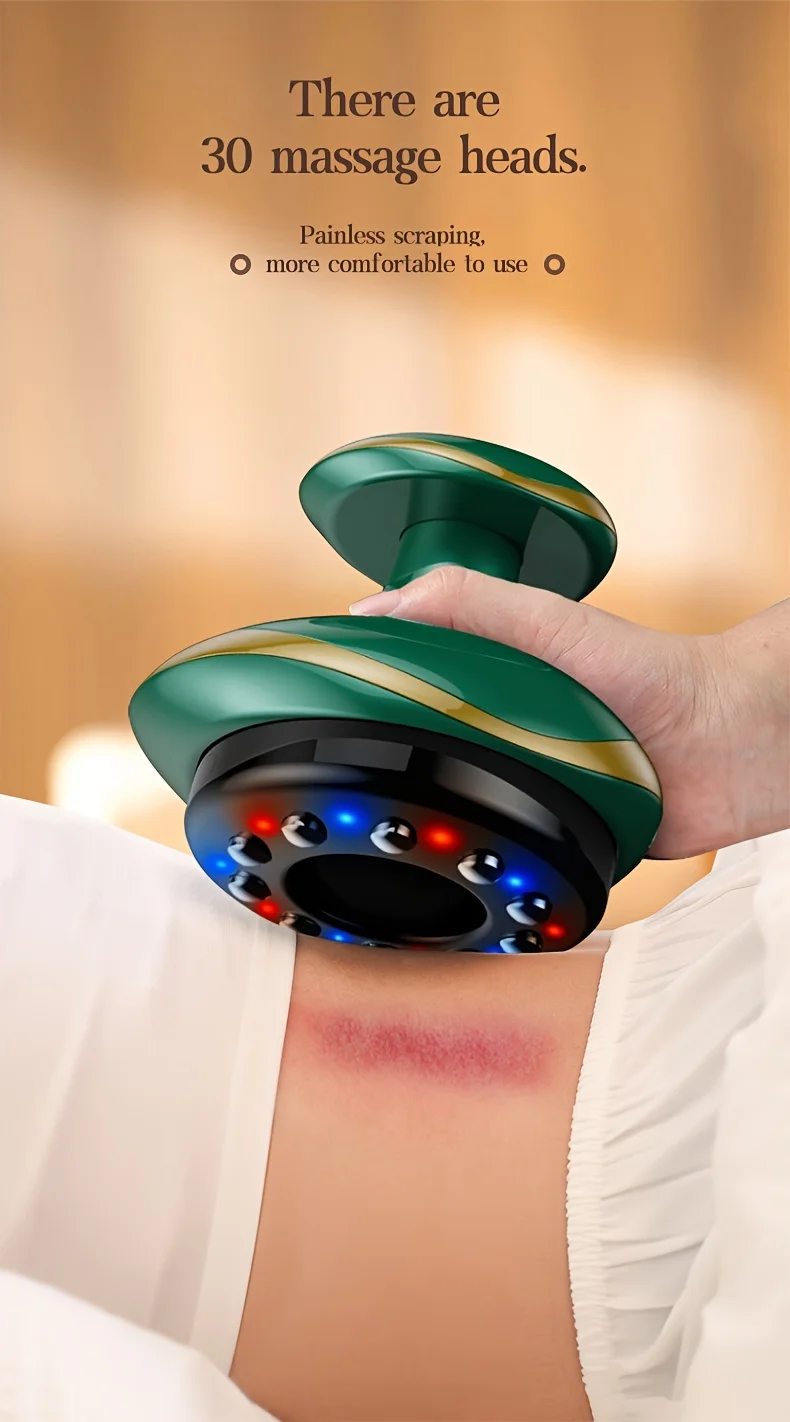 Electric Massage Meridian Brush Universal Body Dredging Cupping Scraping Instrument Abdominal And Back Massager For Home Electric Massage Meridian Brush Universal Body Dredging Cupping Scraping Instrument Abdominal And Back Massager For Home