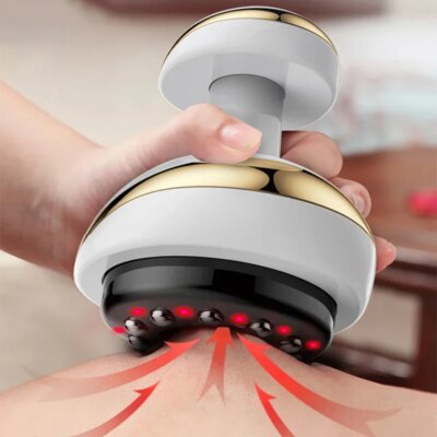 Electric Massage Meridian Brush Universal Body Dredging Cupping Scraping Instrument  Abdominal And Back Massager For Home - Image 2