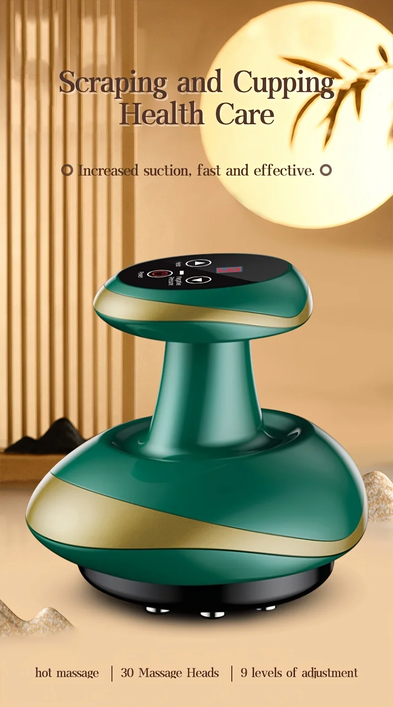 Electric Massage Meridian Brush Universal Body Dredging Cupping Scraping Instrument Abdominal And Back Massager For Home Electric Massage Meridian Brush Universal Body Dredging Cupping Scraping Instrument Abdominal And Back Massager For Home