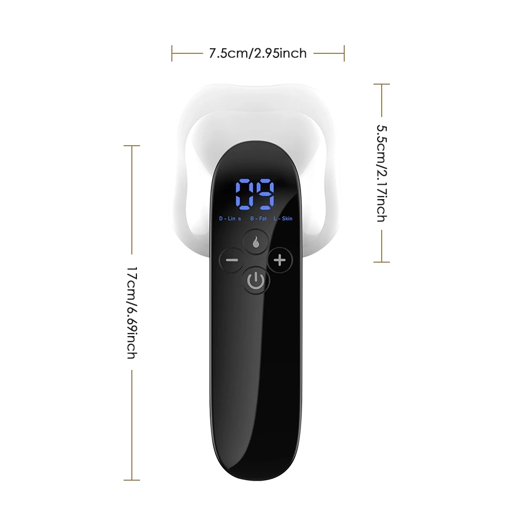 Electric Fat Remover Body Massager for Belly Waist Arm Leg Butt Cordless Body Sculpting Machine