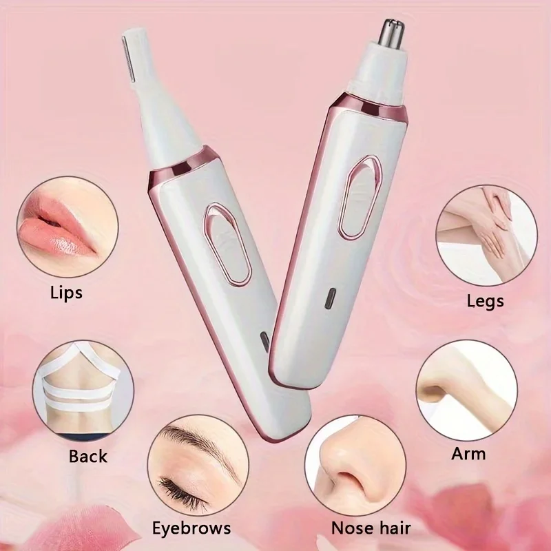 4 In 1 Electric Lady Shaver Body Hair Removal Epilator Painless Cordless Trimmer Razor Gifts For Women