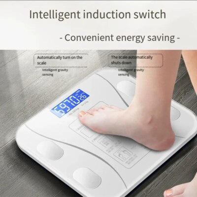 Household High-precision Electronic Scale, Small Body Fat Scale, Human Electronic Scale, Battery-powered Health Scale - Image 3