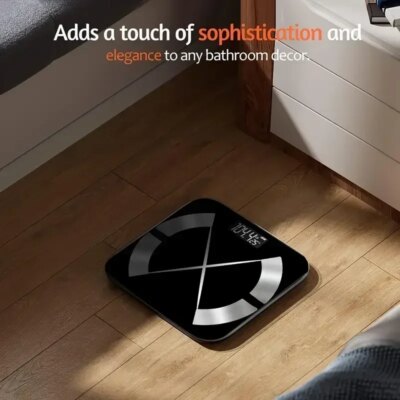HOT USB Electronic Scale Smart Bluetooth Weighing Human Charging Weight Scale Weighing Household Fat Body Fat Measurement Scale - Image 6