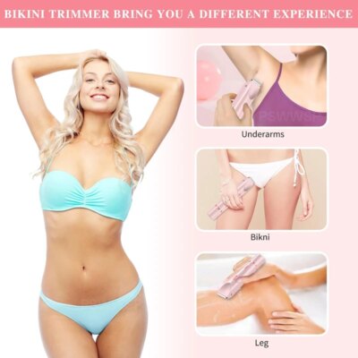 Electric Razor Woman Shaver Painless Women Mustache Epilator Leg Bikini Body Hair Trimmer for Women Facial Epilator Hair Remover - Image 2