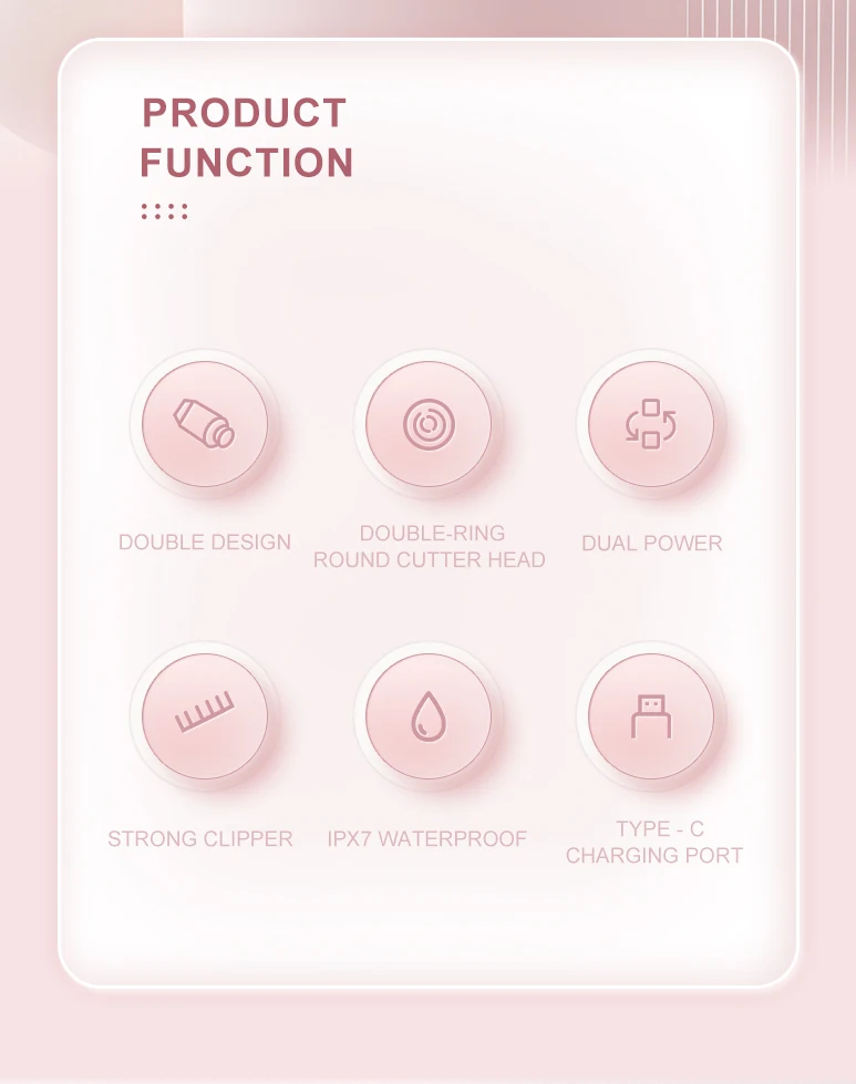 Electric Razor Woman Shaver Painless Women Mustache Epilator Leg Bikini Body Hair Trimmer for Women Facial Epilator Hair Remover