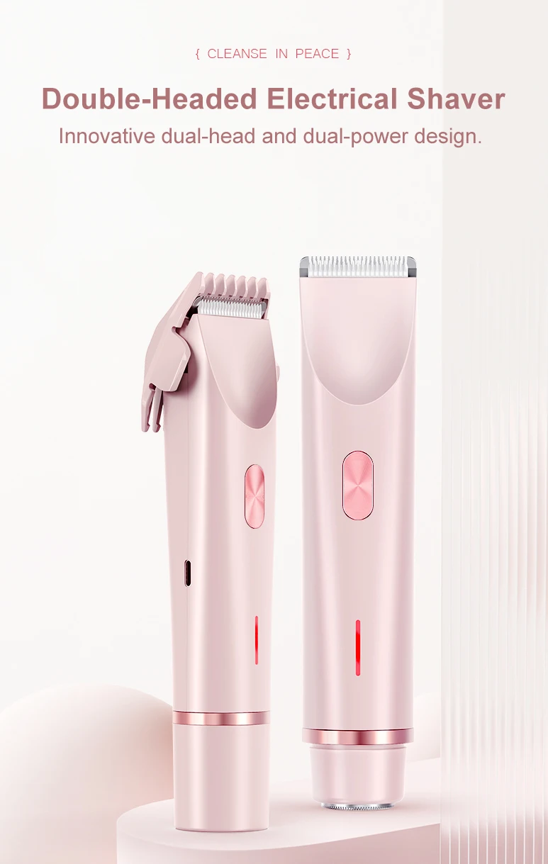 Electric Razor Woman Shaver Painless Women Mustache Epilator Leg Bikini Body Hair Trimmer for Women Facial Epilator Hair Remover