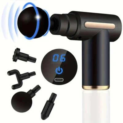 99 Level Massage Gun Fascia Deep Muscle Relax Body Neck Massager Electric Fitness Equipment Noise Reduction Male Female - Image 6