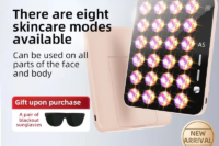 Portable Body Light Beauty Device for Women with 8 Modes Skin Care Home Use And Business Trips