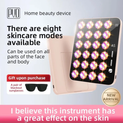 Portable Body Light Beauty Device for Women with 8 Modes Skin Care Home Use And Business Trips