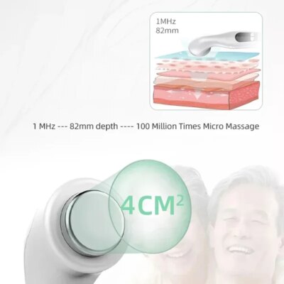 Ultrasound Physiotherapy Device Arthritis Physical Therapy Waist Arm Body Pain Relief Muscle Stimulator Massager Machine - Image 4