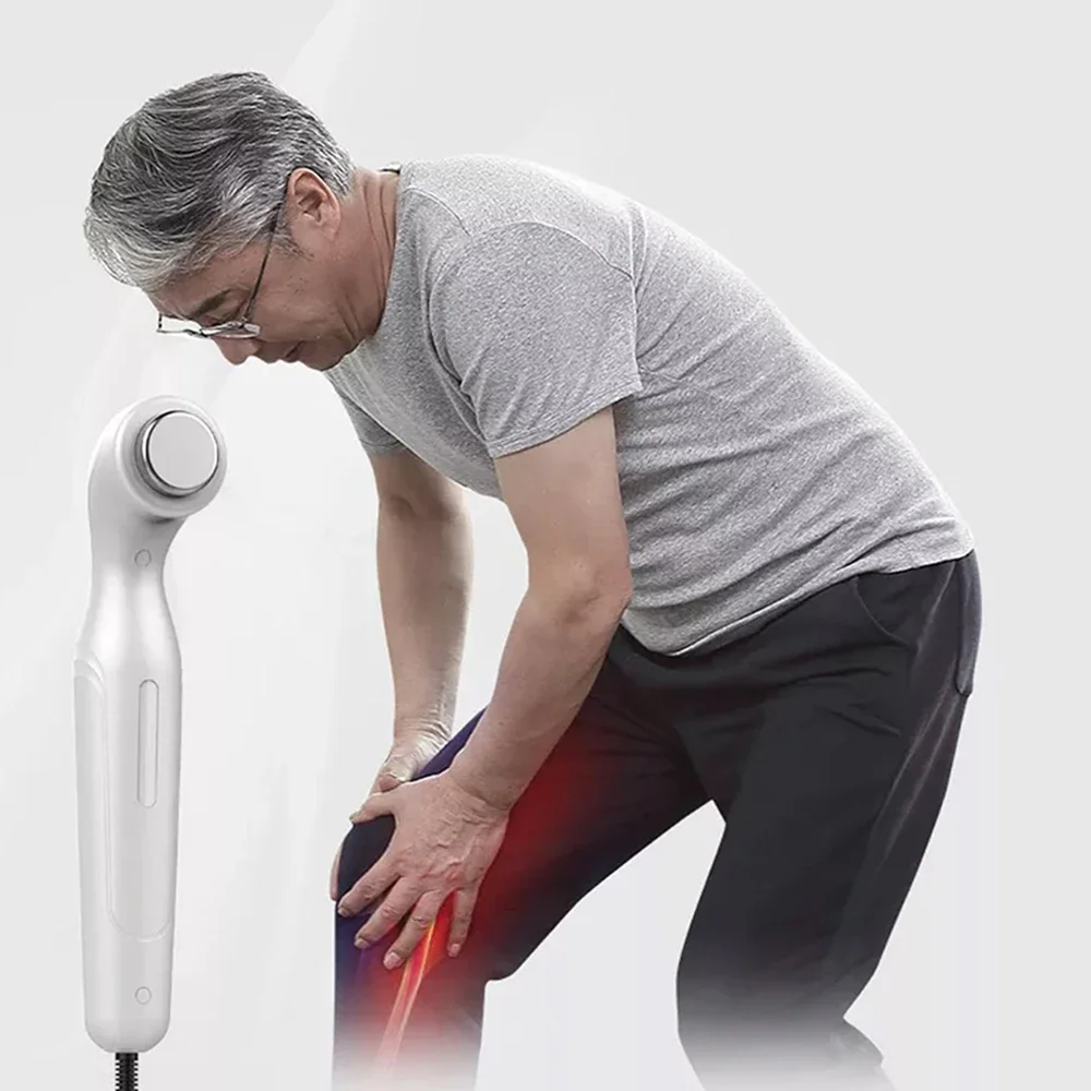 Ultrasound Physiotherapy Device Arthritis Physical Therapy Waist Arm Body Pain Relief Muscle Stimulator Massager Machine