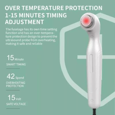 Ultrasound Physiotherapy Device Arthritis Physical Therapy Waist Arm Body Pain Relief Muscle Stimulator Massager Machine - Image 3