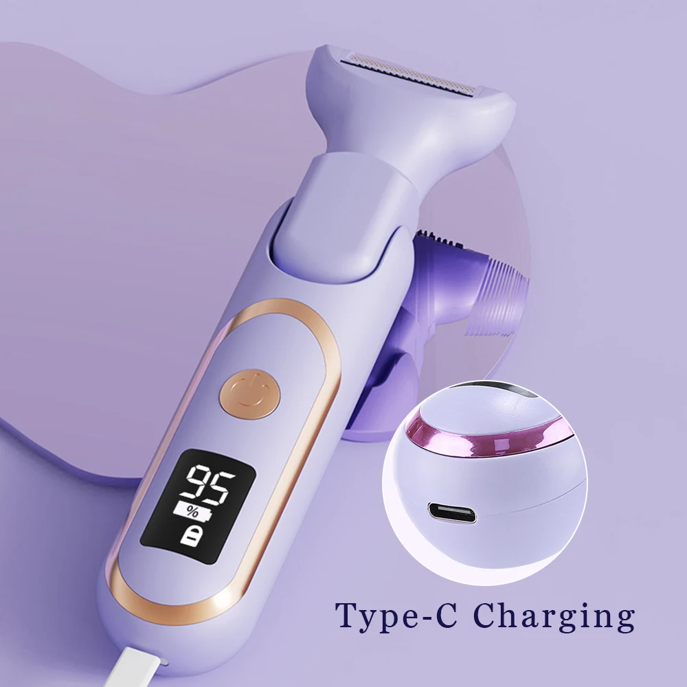 5 In 1 Electric Body Hair Trimmer Leg Body Hair Removal Lip Chin Depilatory Lady Bikini Trimmer Facial Hair Remover Shaver 5 In 1 Electric Body Hair Trimmer Leg Body Hair Removal Lip Chin Depilatory Lady Bikini Trimmer Facial Hair Remover Shaver